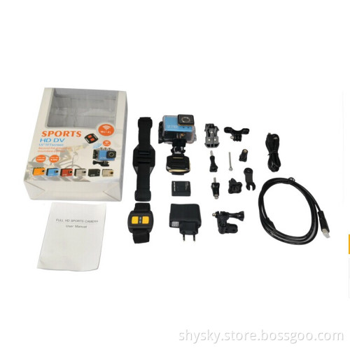 AT200 Action Camera Diving 50M Waterproof Camera Wifi Remote Control 1080P 5MP Full HD Underwater Sport Cameras